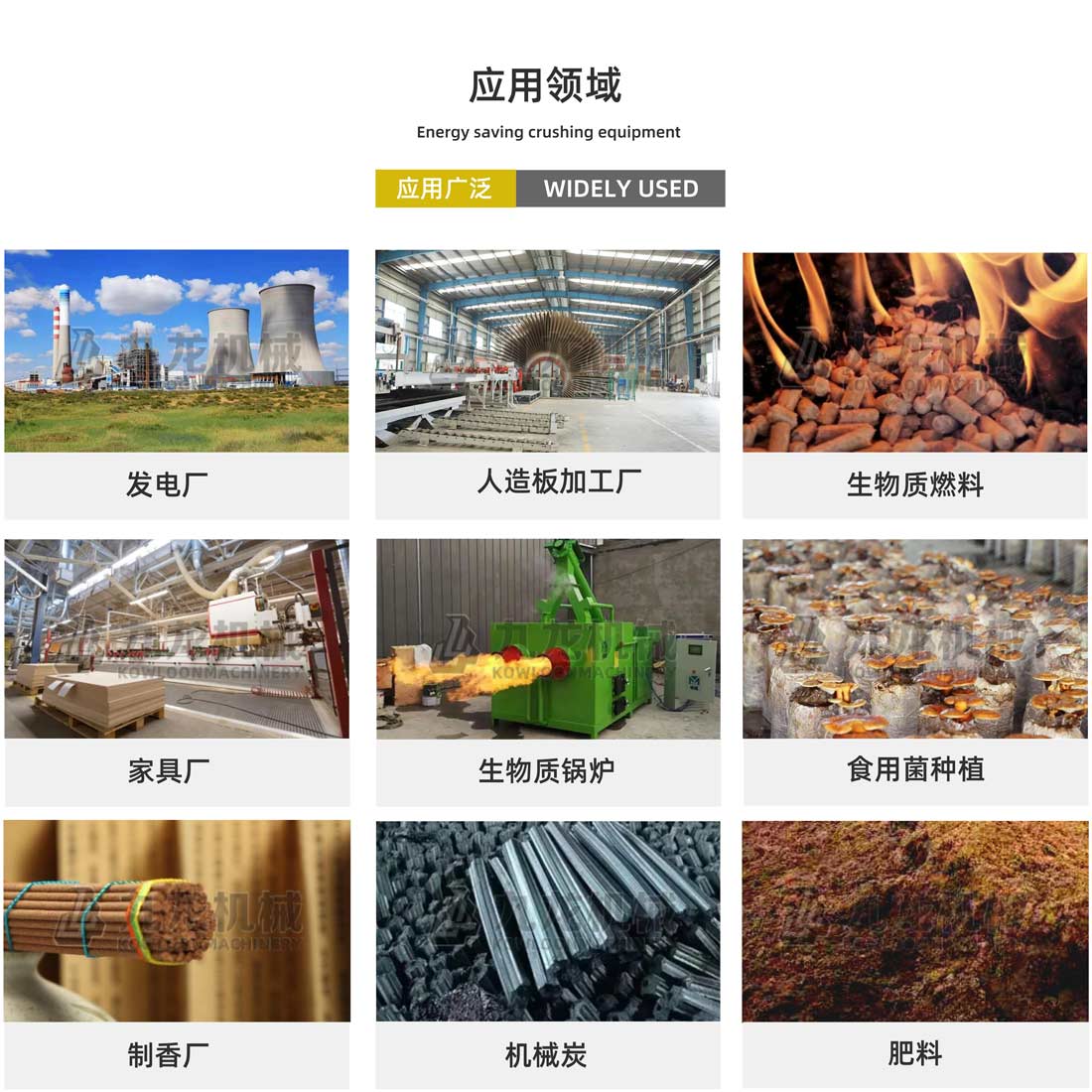 木材削片機應用領(lǐng)域